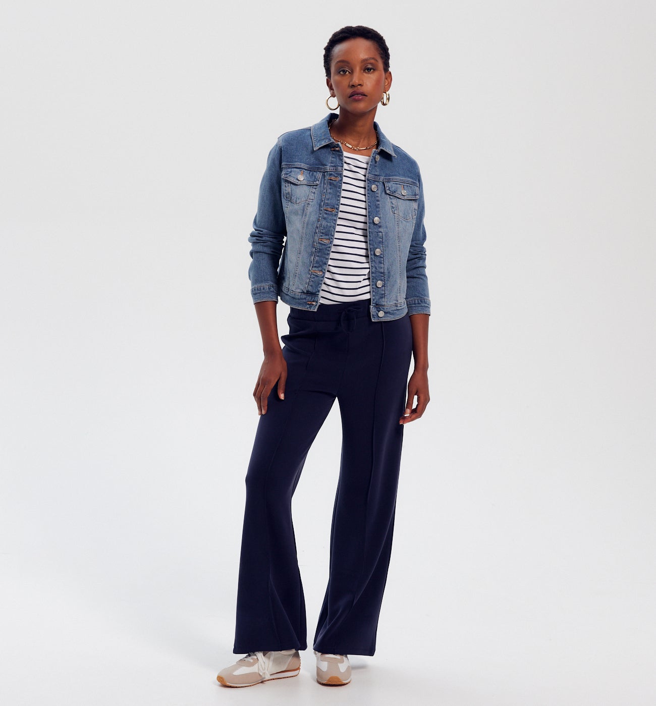Veste en jean Femme - Jean moyen