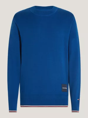 Suéter Hilfiger Monotype Relaxed Tipped