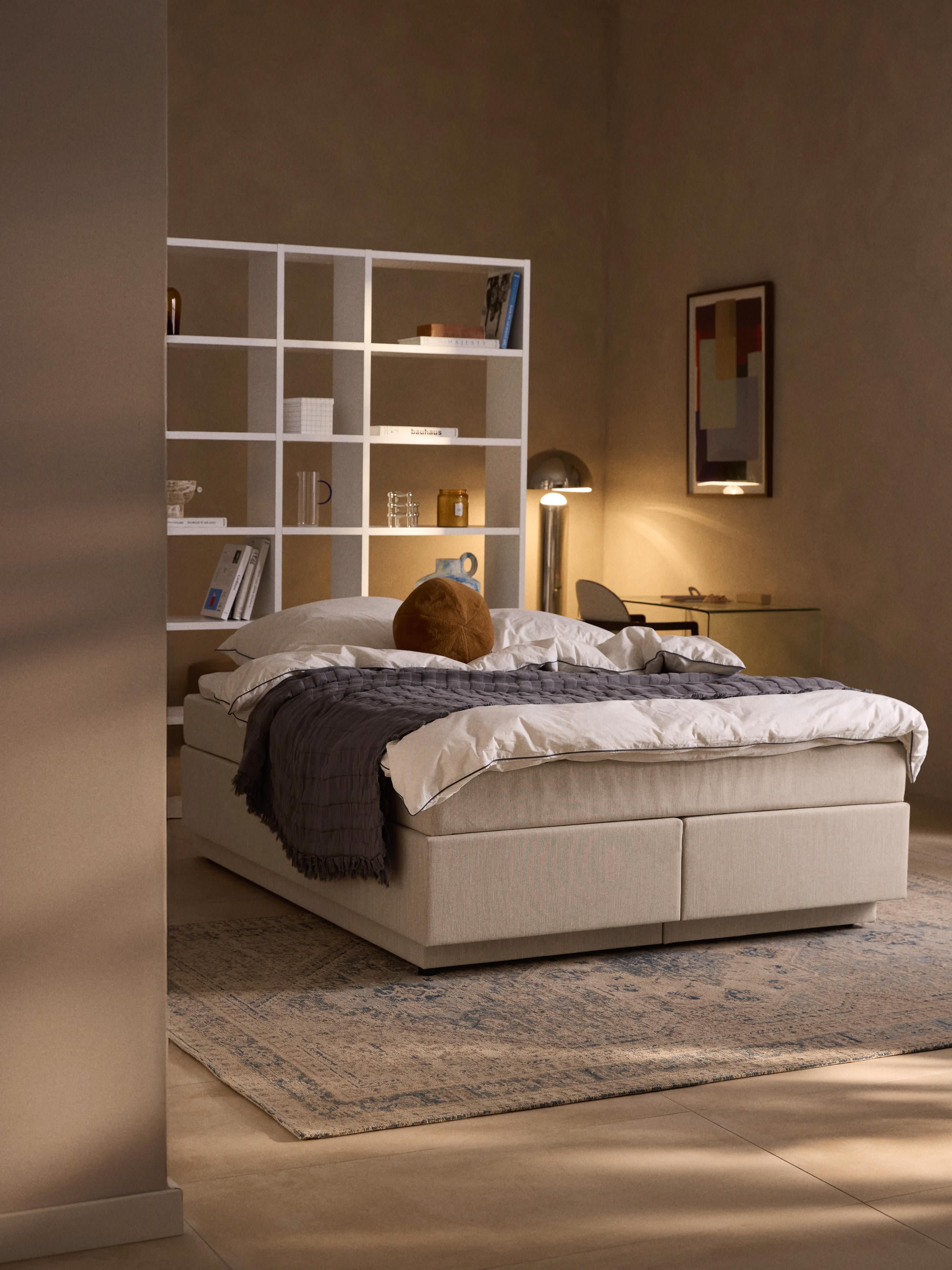 Boxspringbed Enya met opbergruimte