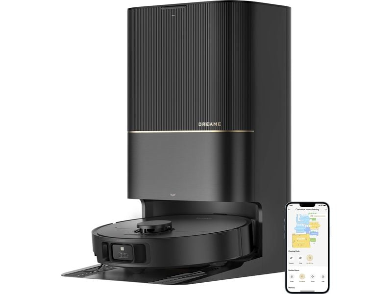 Dreame Saug- und Wischroboter X40 Ultra Complete Black Saugroboter mit Wischfunktion