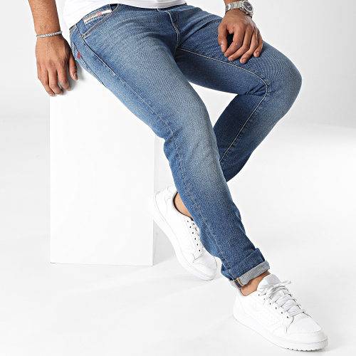 Jean Slim D-Strukt A03558 Bleu Denim