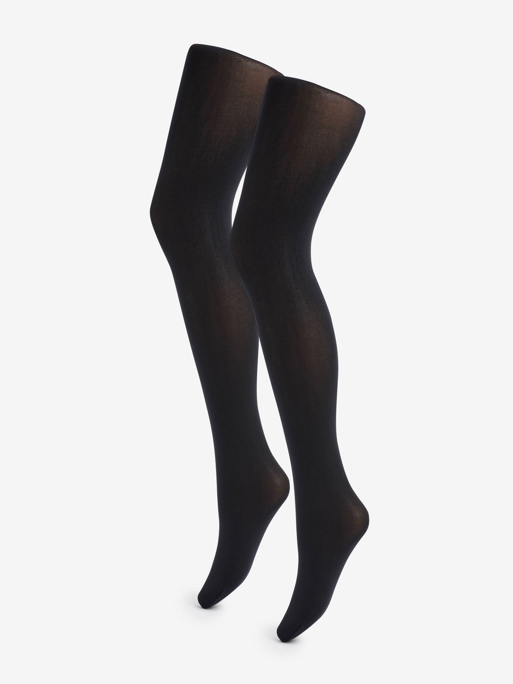 Pretty Polly - 2 Rondingen verzachtende ondoorzichtige 60 denier panty's