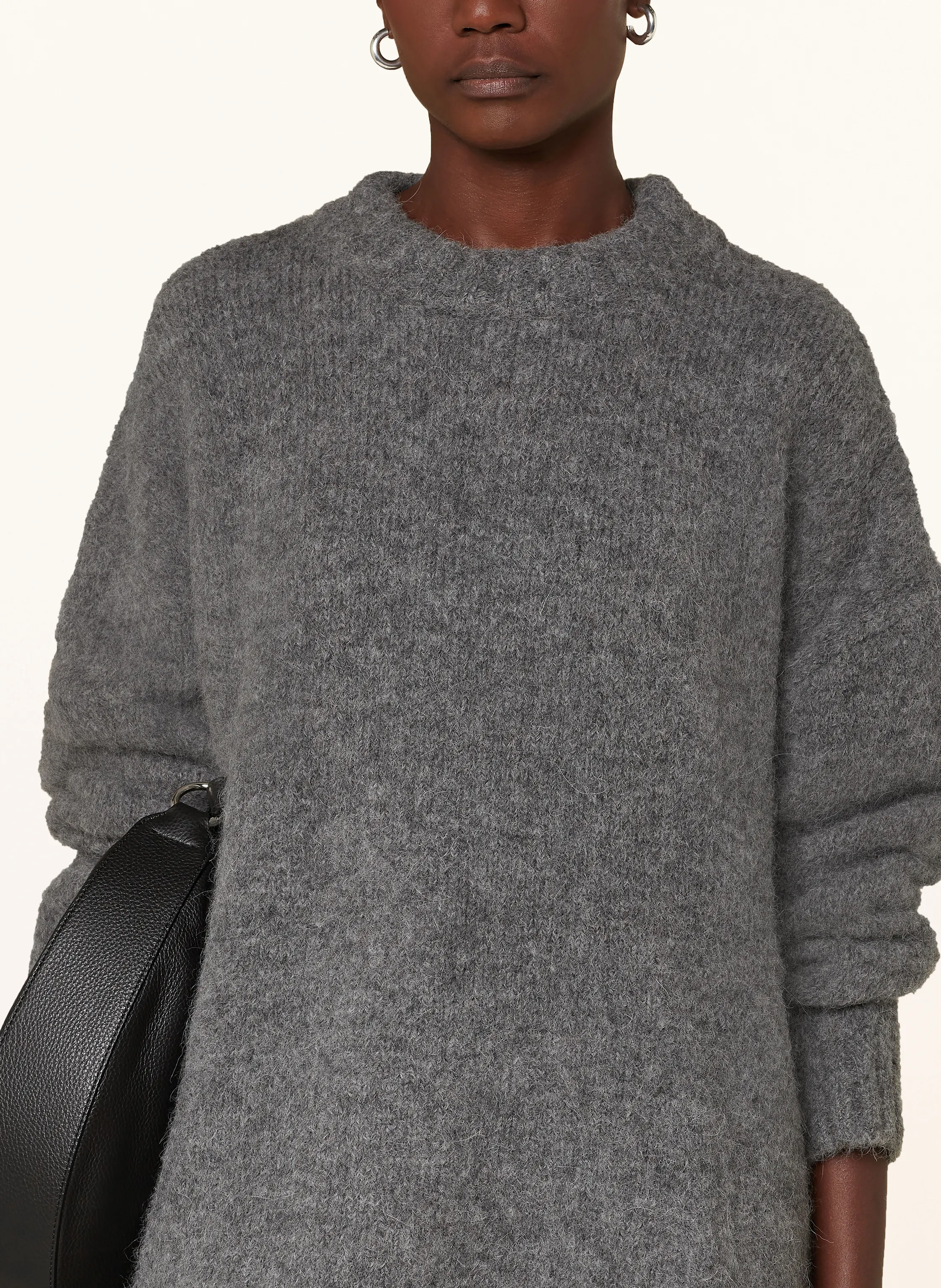 black palms Oversized-Pullover KELLY aus Alpaka