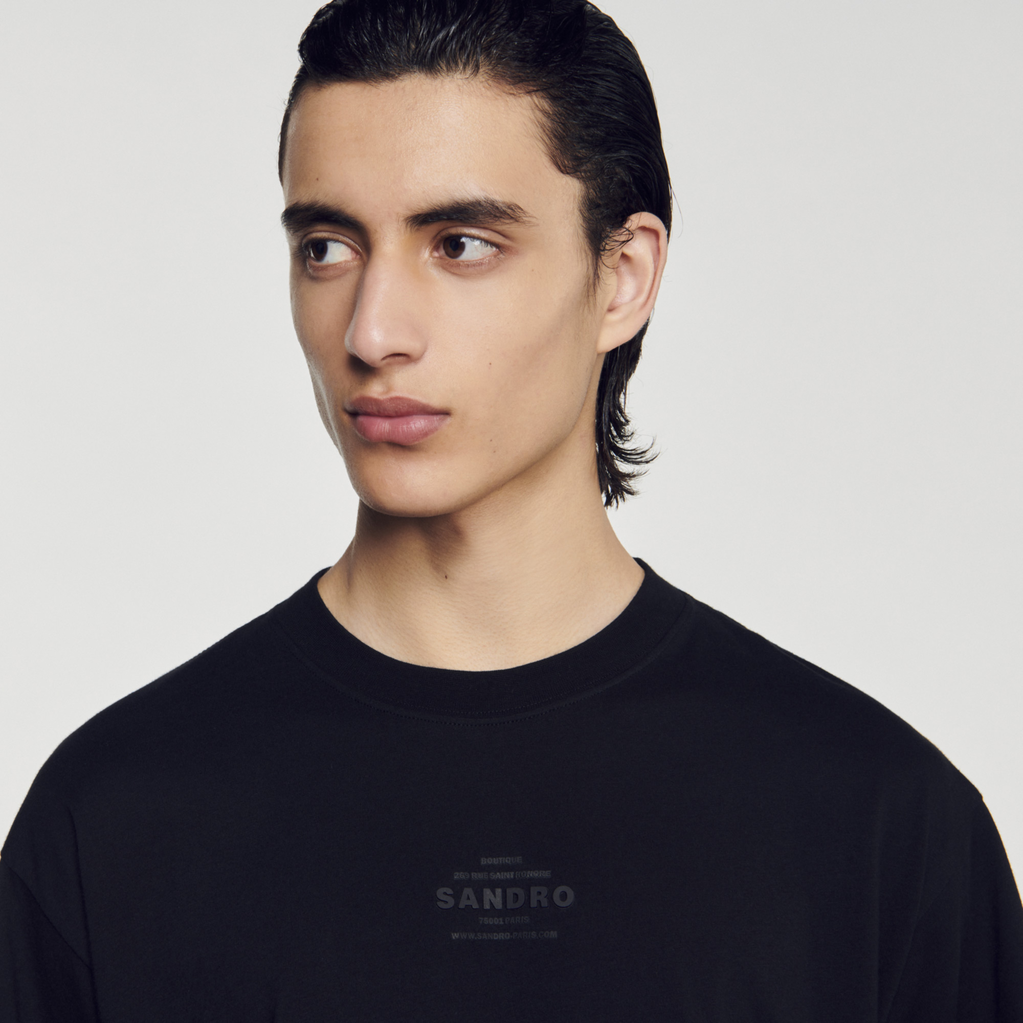 T-shirt logo rubber