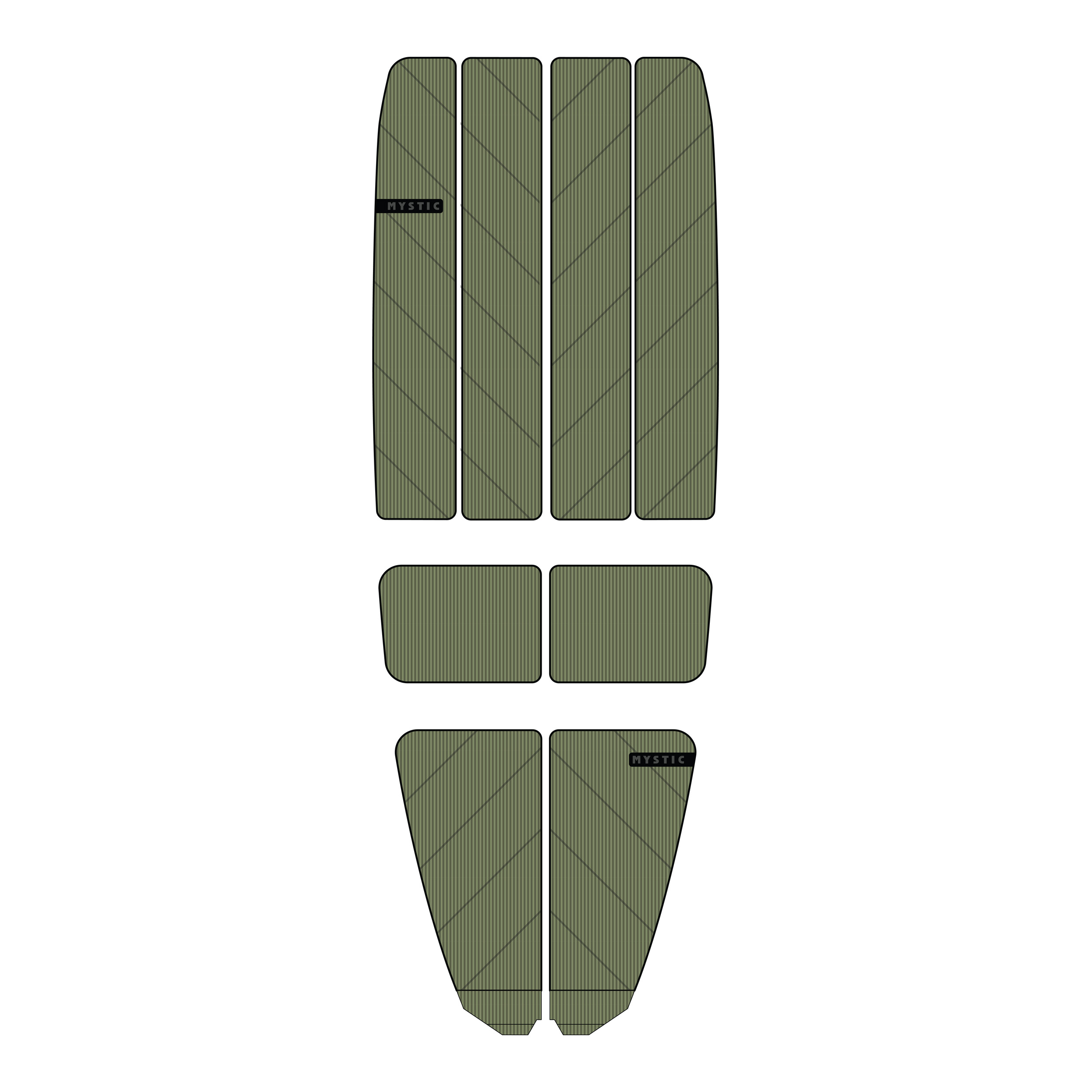 Mystic Ambush Full Deckpad Classic shape Army