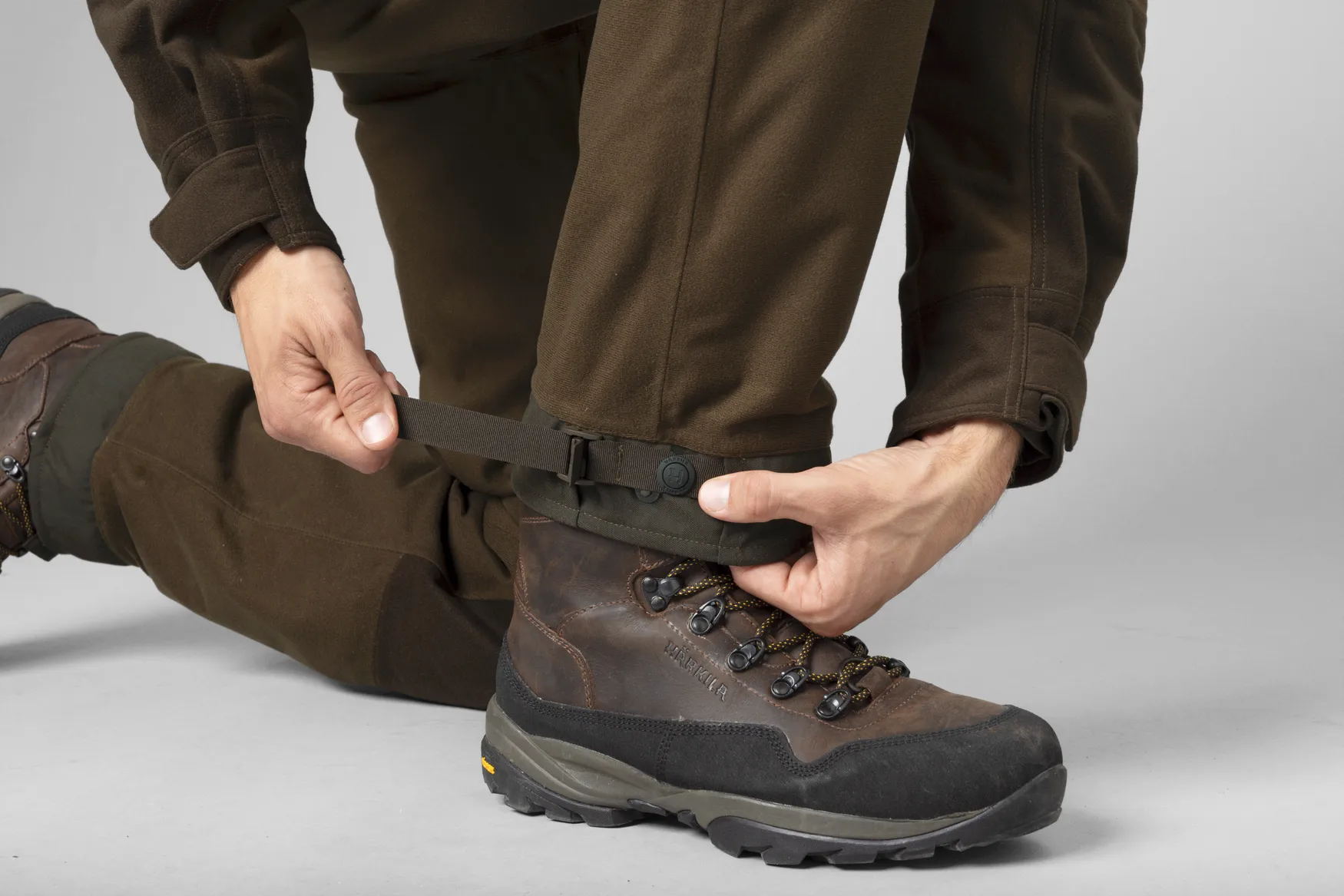 Härkila Men's Forest Hunter GORE-TEX Pants Hunting Green/Shadow Brown