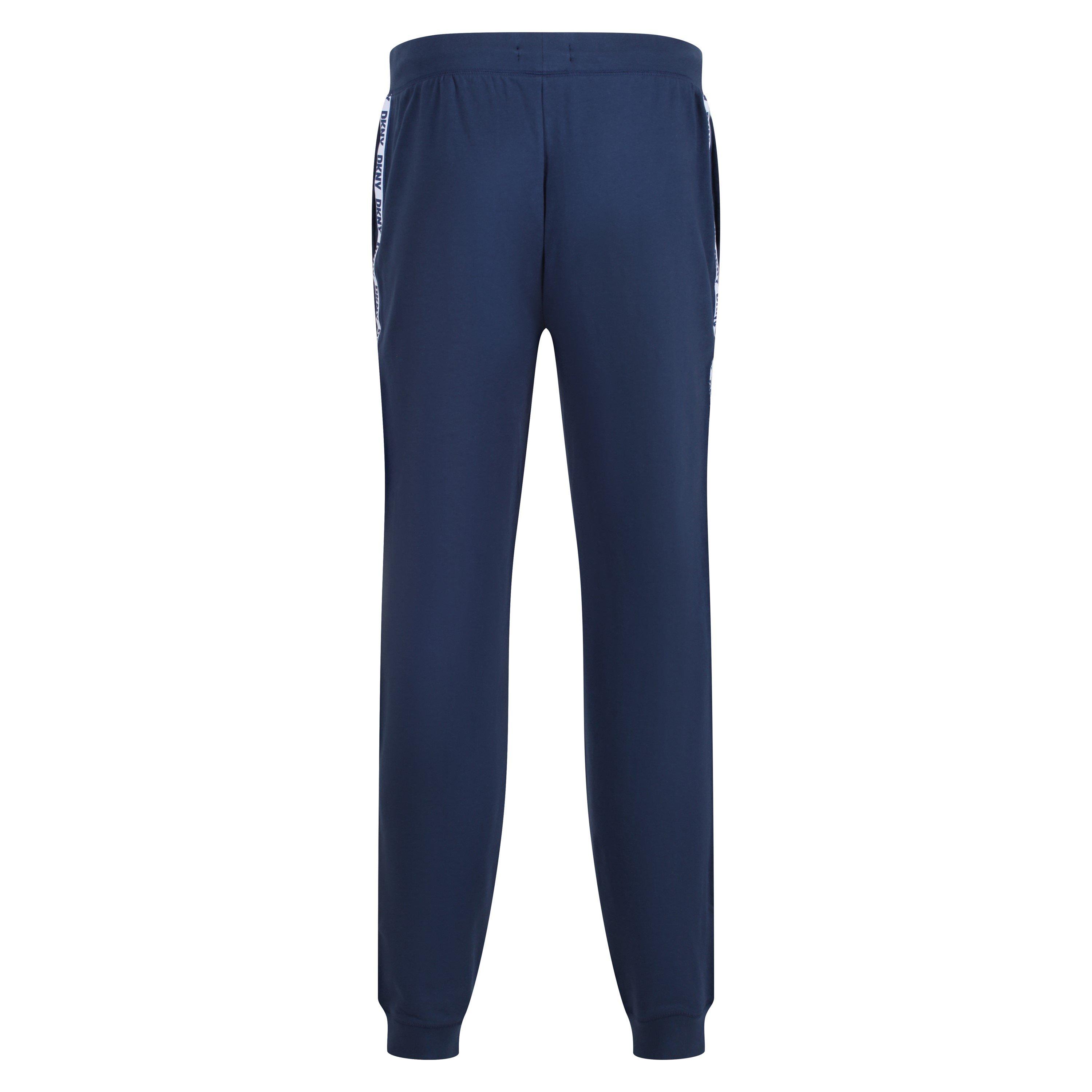 DKNY Logo Closed Hem Jogging Bottoms