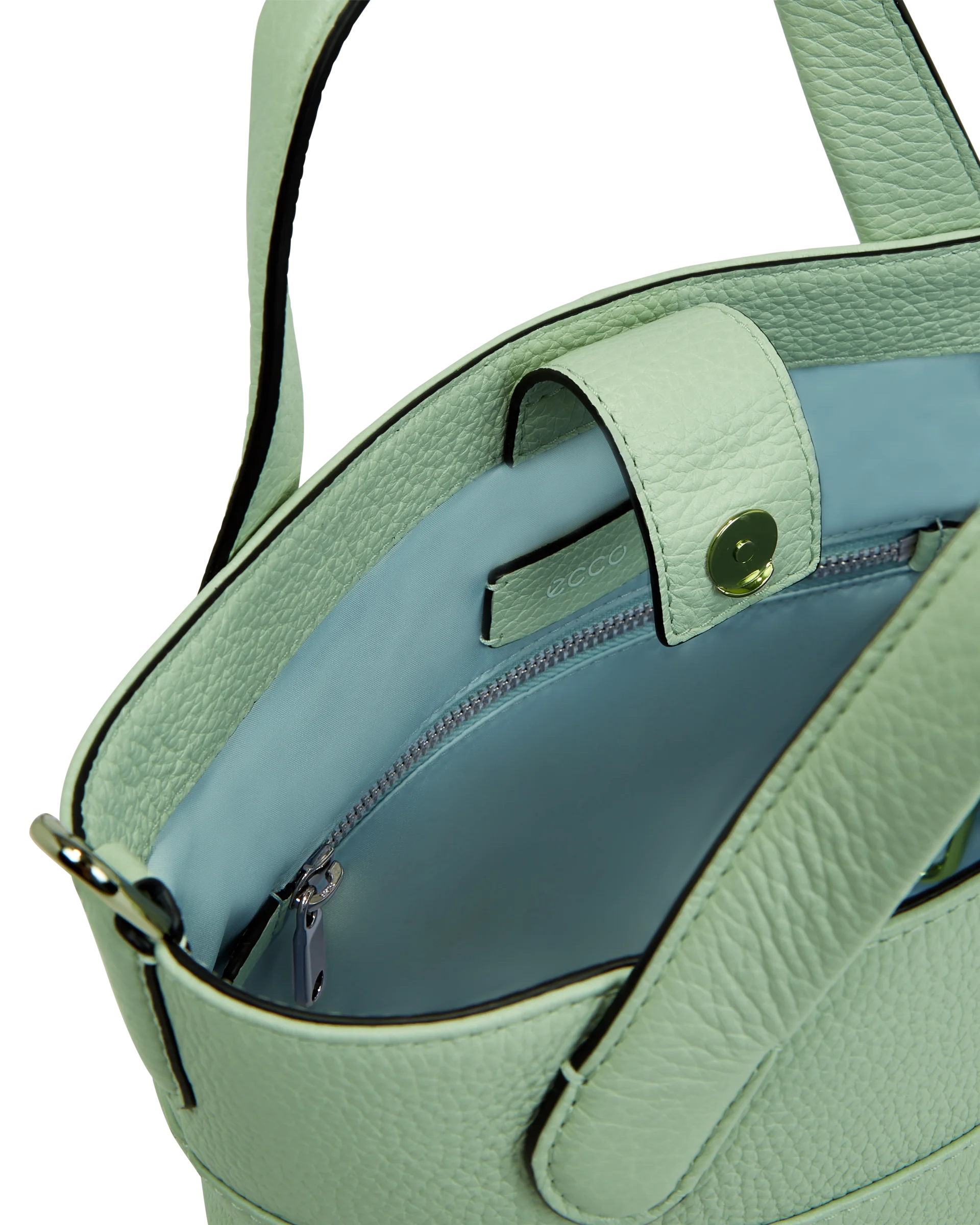 ECCO Tote Shopper aus Leder Grün
