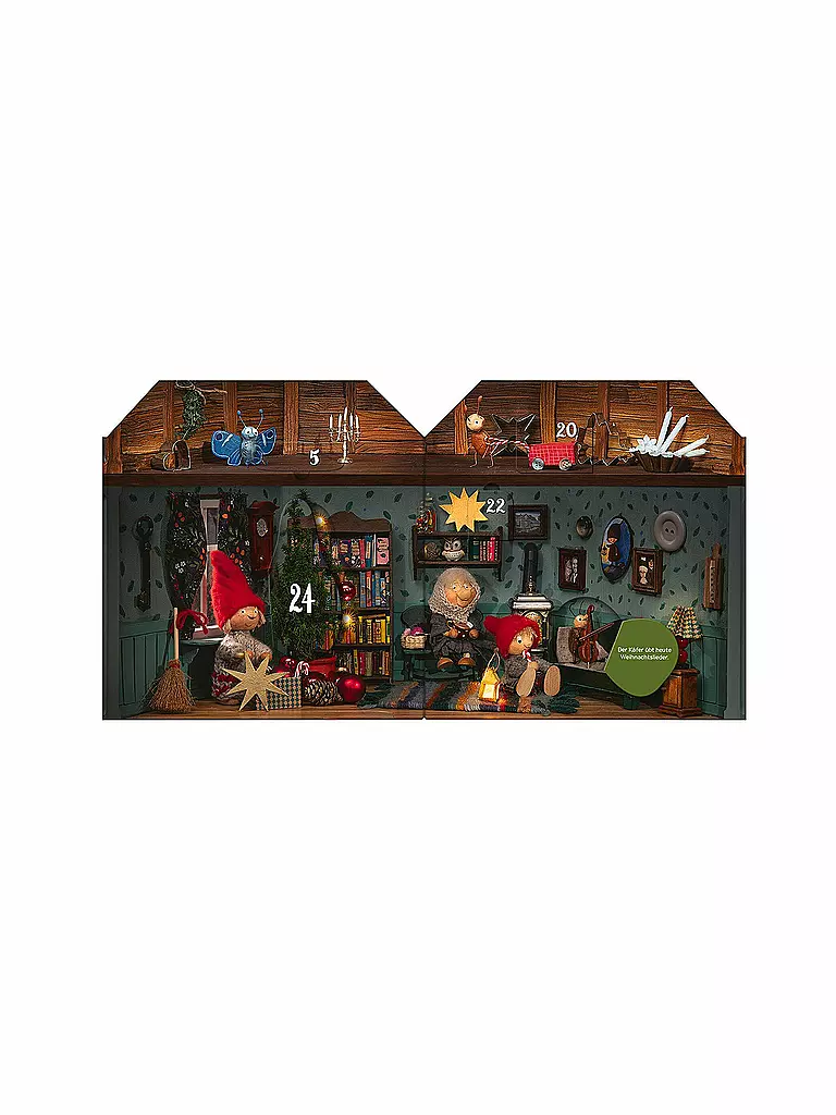ARS EDITION VERLAG Adventkalender - Advent im Wichtelhaus keine Farbe