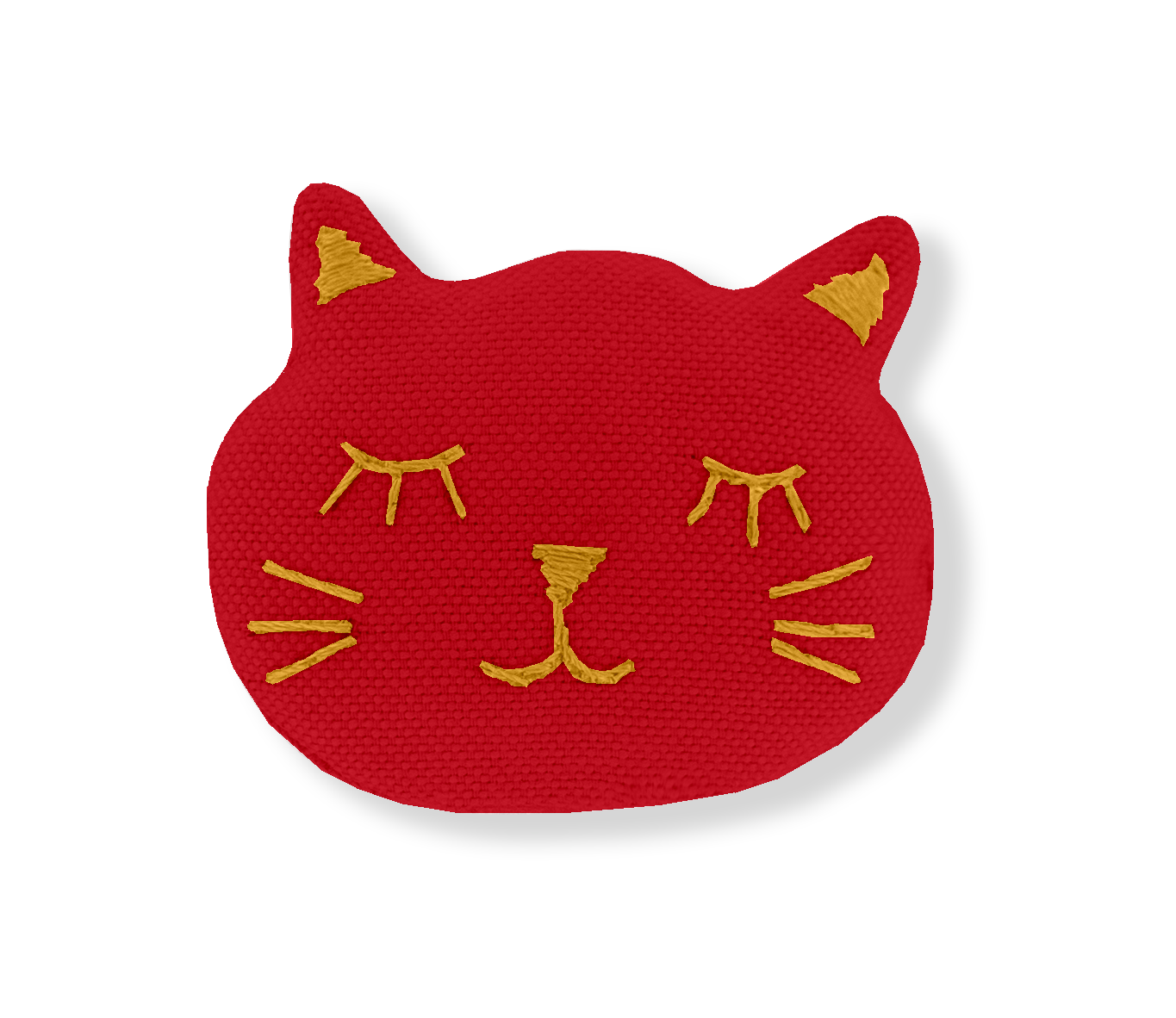 Barrette Miaou Rouge Foncé