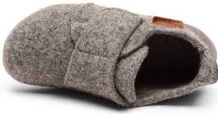 Bisgaard Kids Casual Wool Pantoffels (Kinderen |grijs)