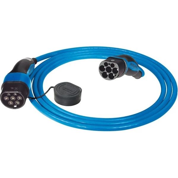 Mennekes Cabo de Carregamento Tipo 2 22kW 32A 4m Azul (36213)