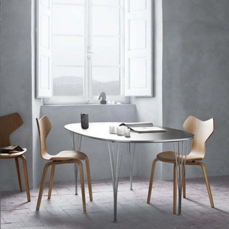 Fritz Hansen B616 tafel wit laminaat 170x100