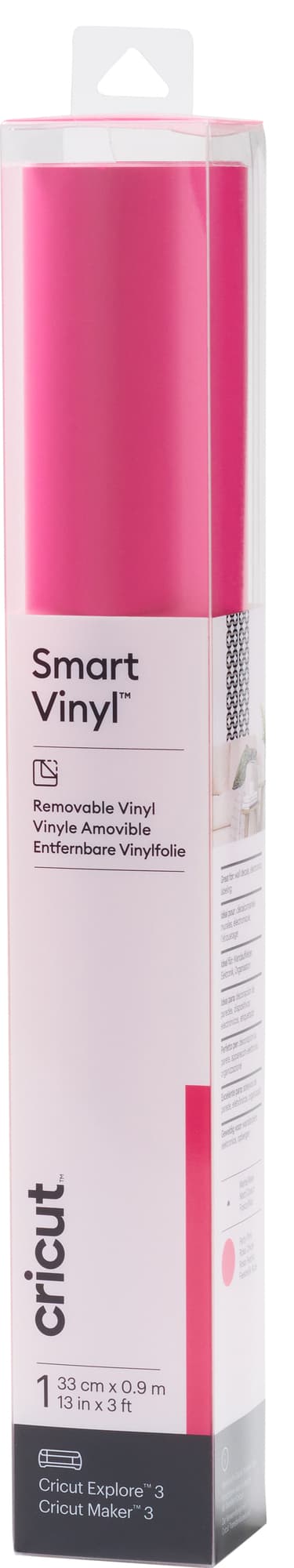 Cricut Smart Vinyl Removable ark 33 x 91 cm (party pink)