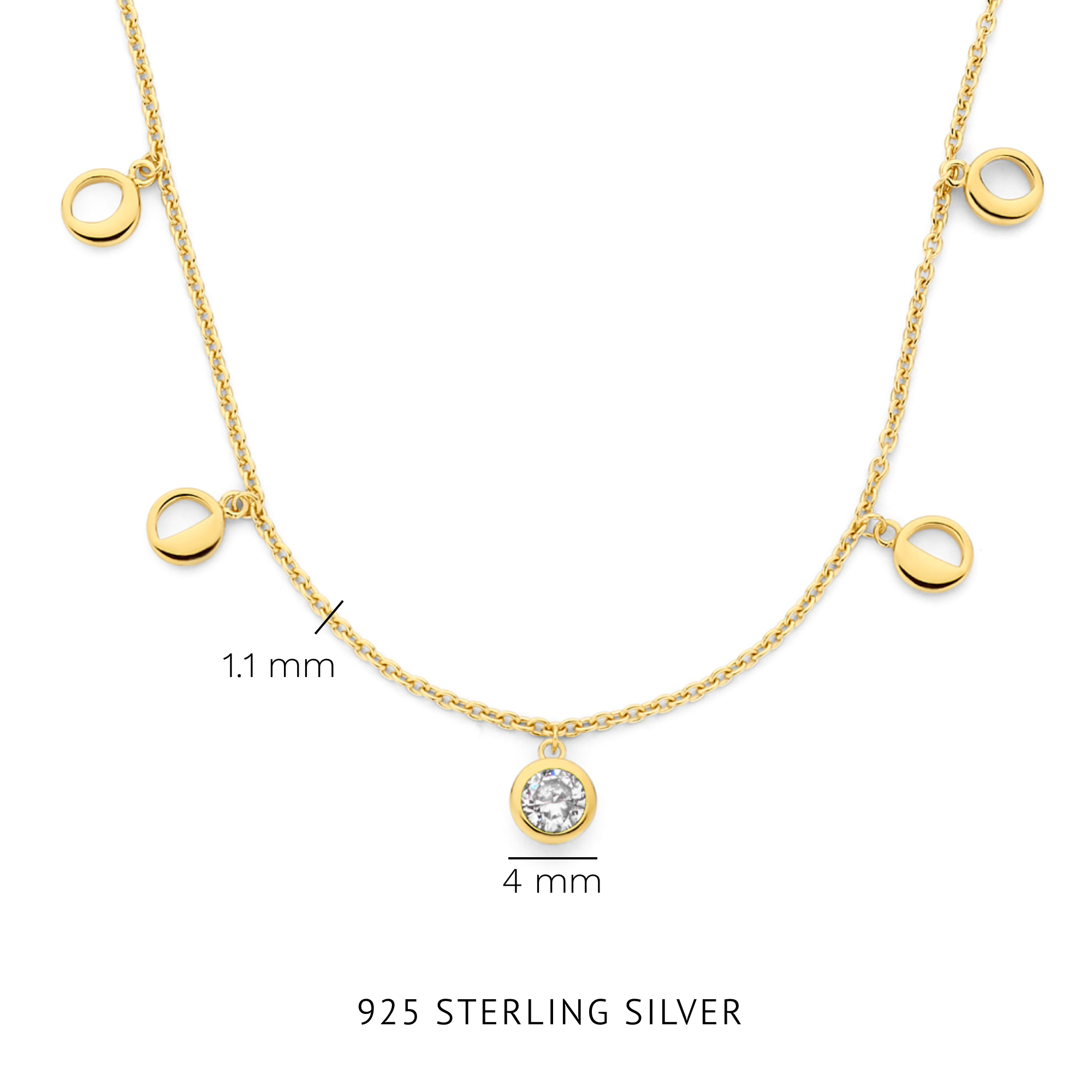 ketting Violet Hamden Violet Hamden Goud