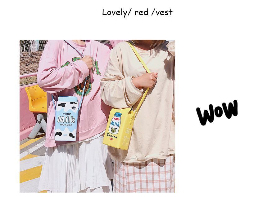 HOVERUP - Print Drink Crossbody Bag