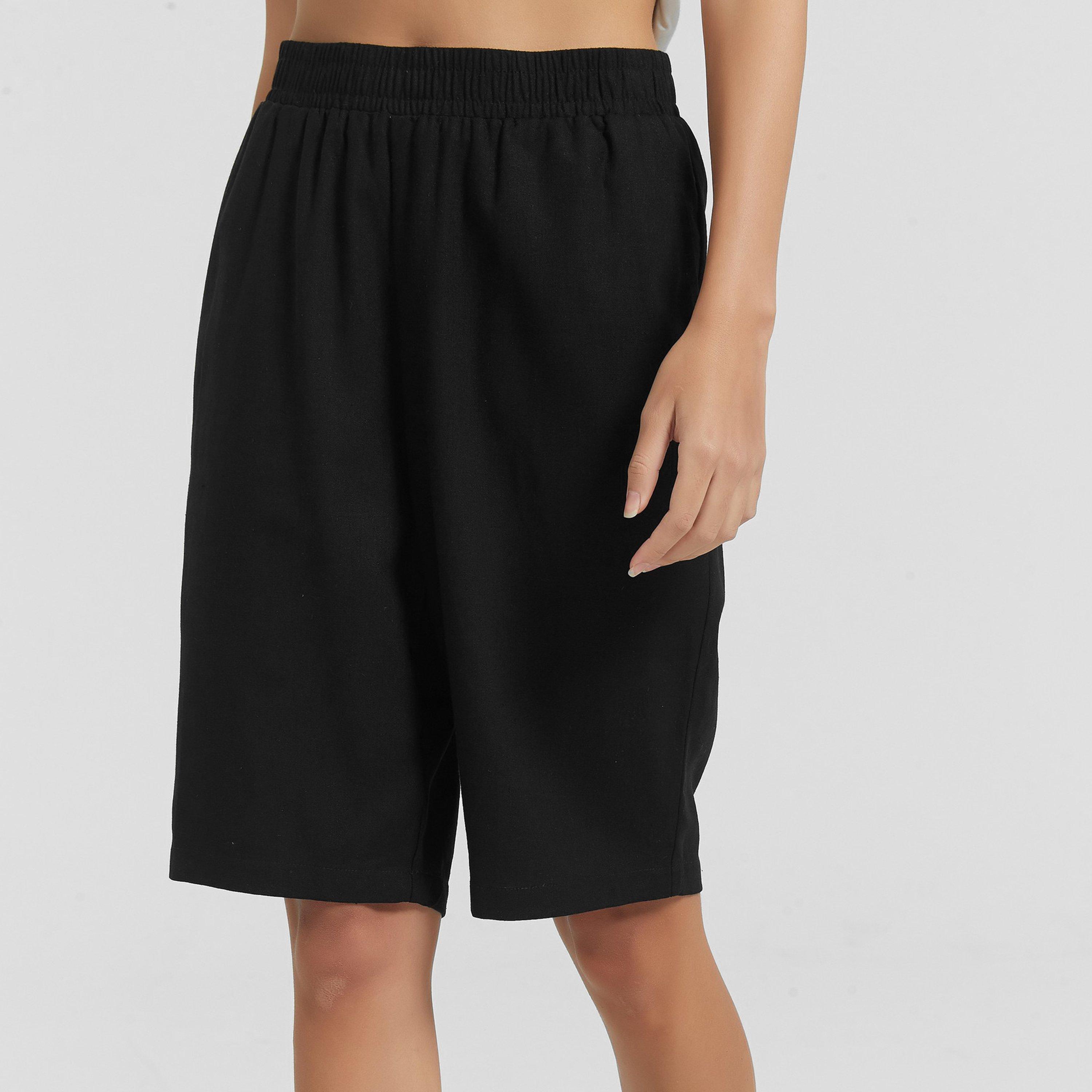 Be You Ladies Linen Shorts