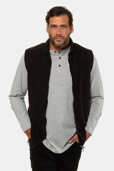 Fleeceweste, Outdoor, Stehkragen, bis 8 XL