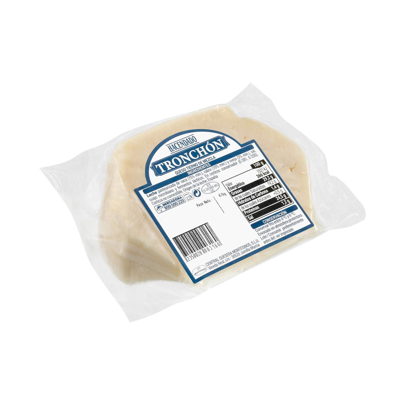 Mélange de fromages à pâte molle Tronchón Hacendado