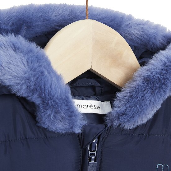 Bleu Ballerine Parka façon doudoune   Blue Bastille        de               Marèse