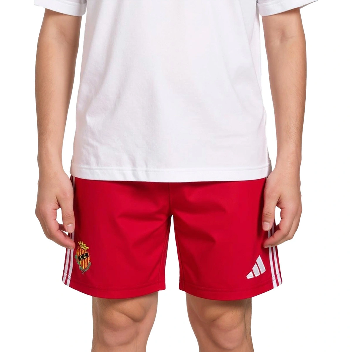 Calções adidas Gimnàstic de Tarragona Training Jogadores 2025-2026 Criança