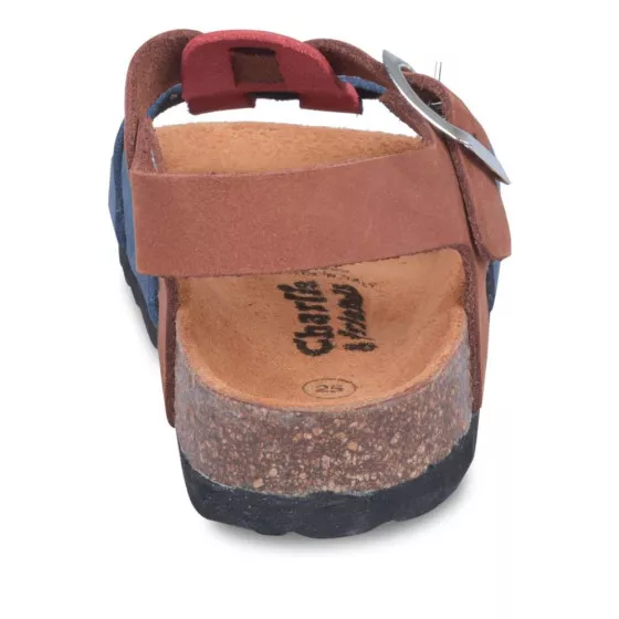 Sandales MARRON CHARLIE & FRIENDS CUIR