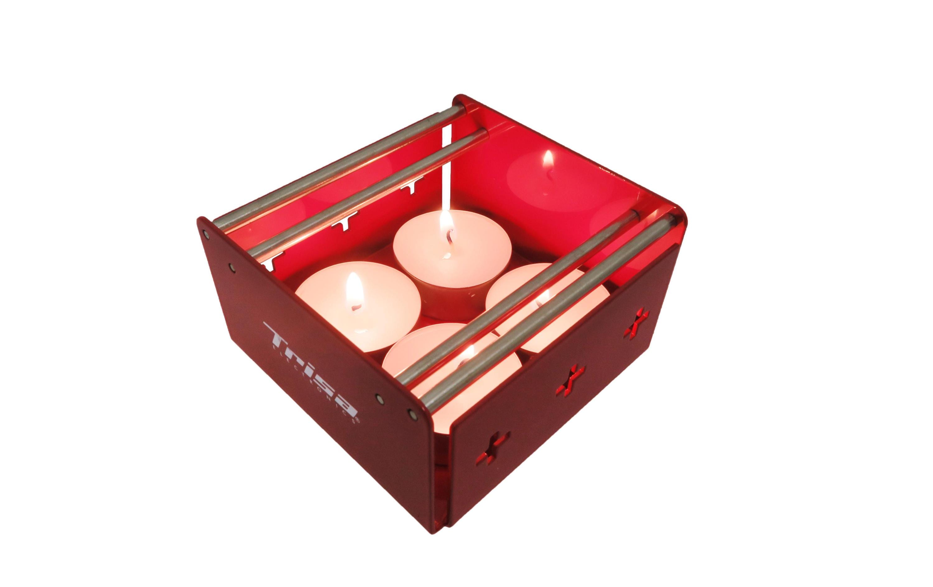 MyRaclette RotKerzen-Raclette, rot