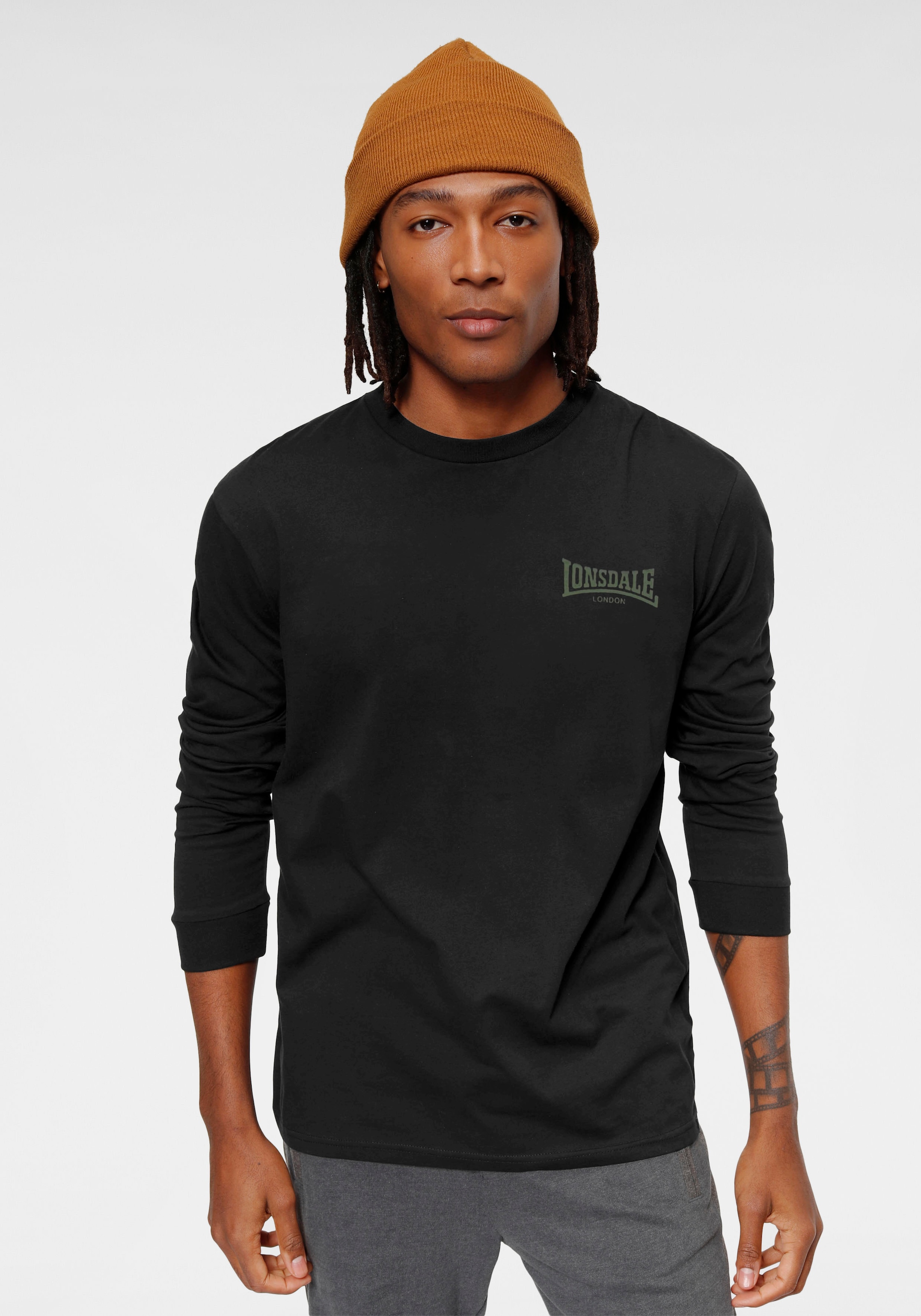 Lonsdale Langarmshirt »AYRSHIRE«, 2 Stk.