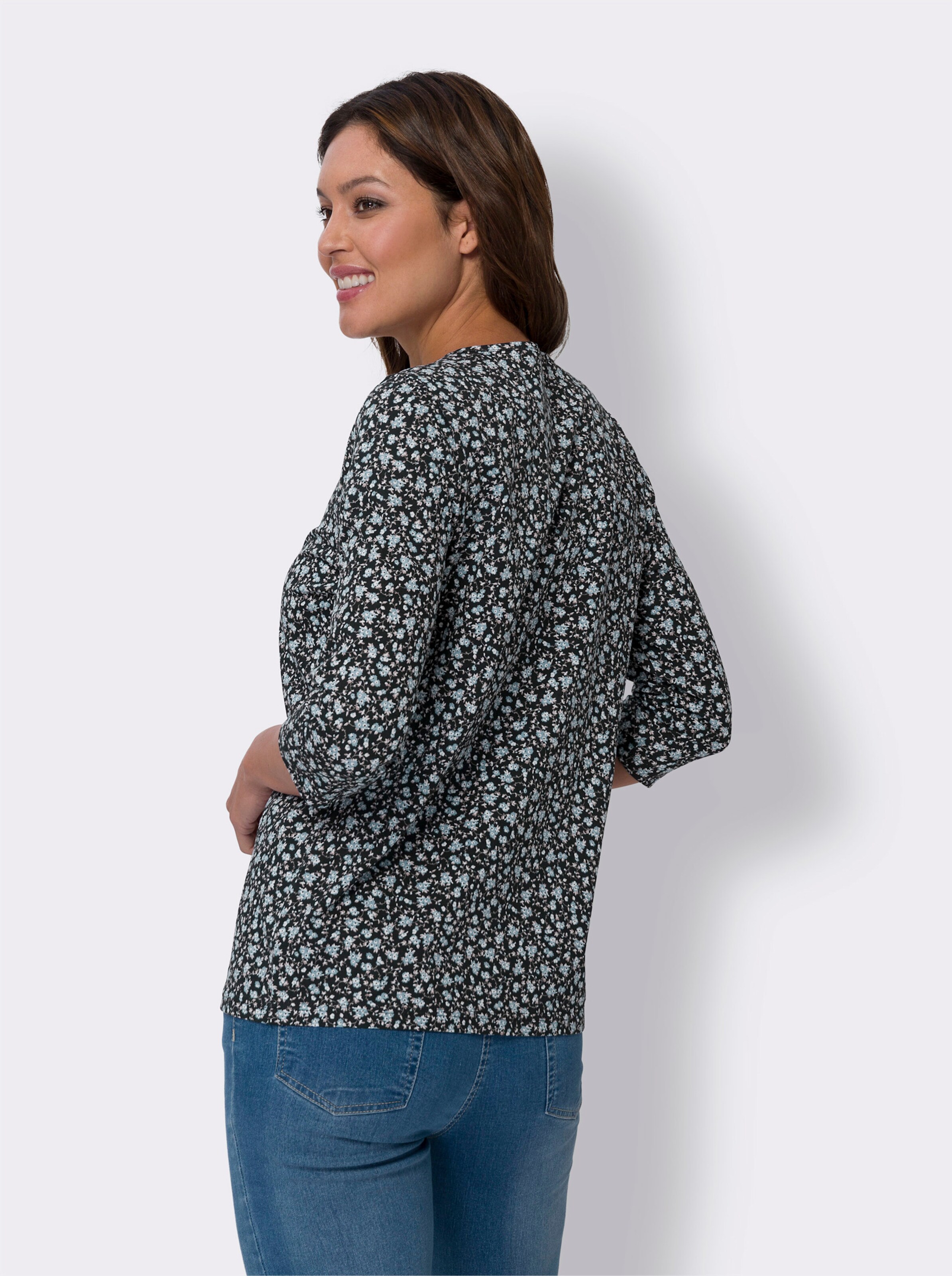 34-Arm-Shirt im Doppelpack