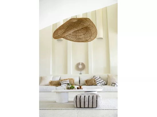 Papua Shell Disc Sur Pied - Blanc - M