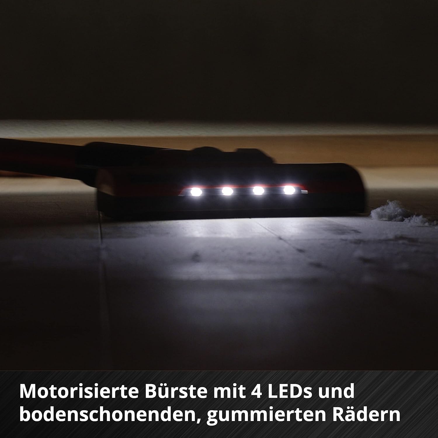 Einhell Akku-Stielstaubsauger TE-SV 18 Li-Solo Power X-Change (Li-Ion, 18V, unbegrenzte Laufzeit Dank Wechselakku-System, beutellos, Zyklontechnologie, Boost-Mode, 3-Fach Filtersystem)