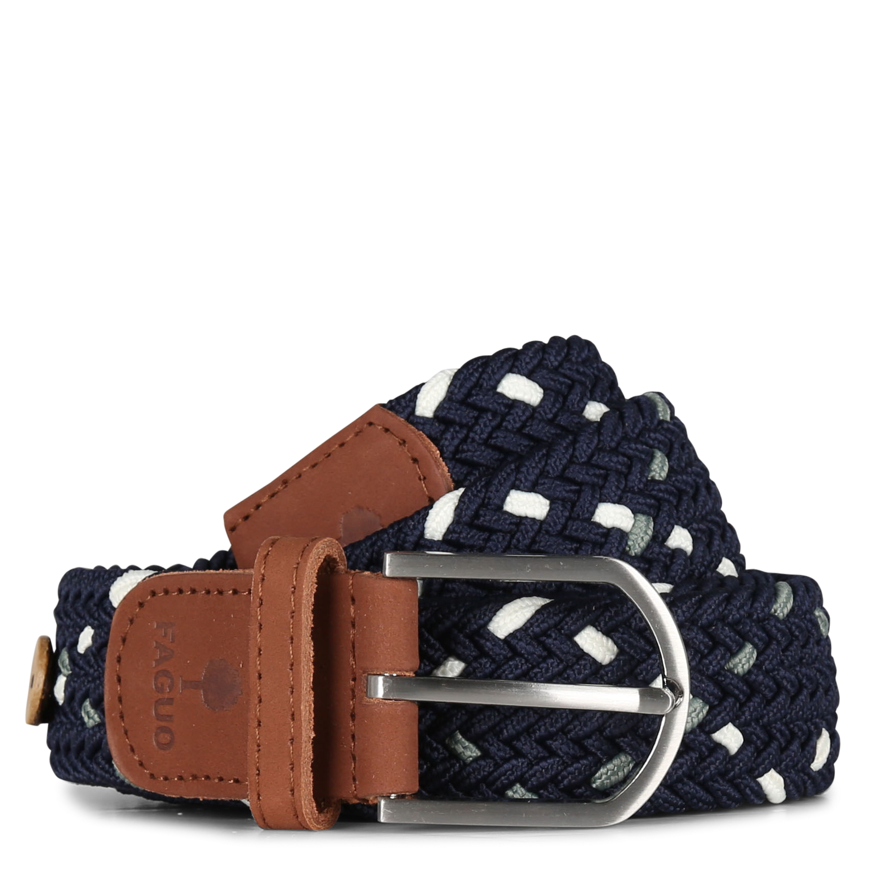Ceinture tressée | Bleu