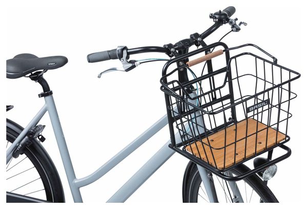 BASIL Panier À Vélo Mik Nordland - Avant Et/Ou Arrière 23 Litres 40 X 32 X 30 Cm