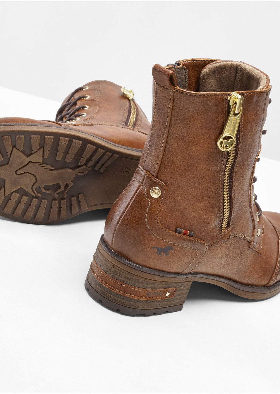 Boots à lacets Mustang
