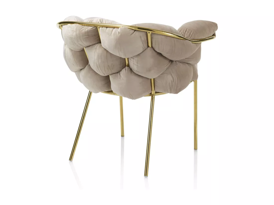 Set de 2 Fauteuils LUCY ecrù
