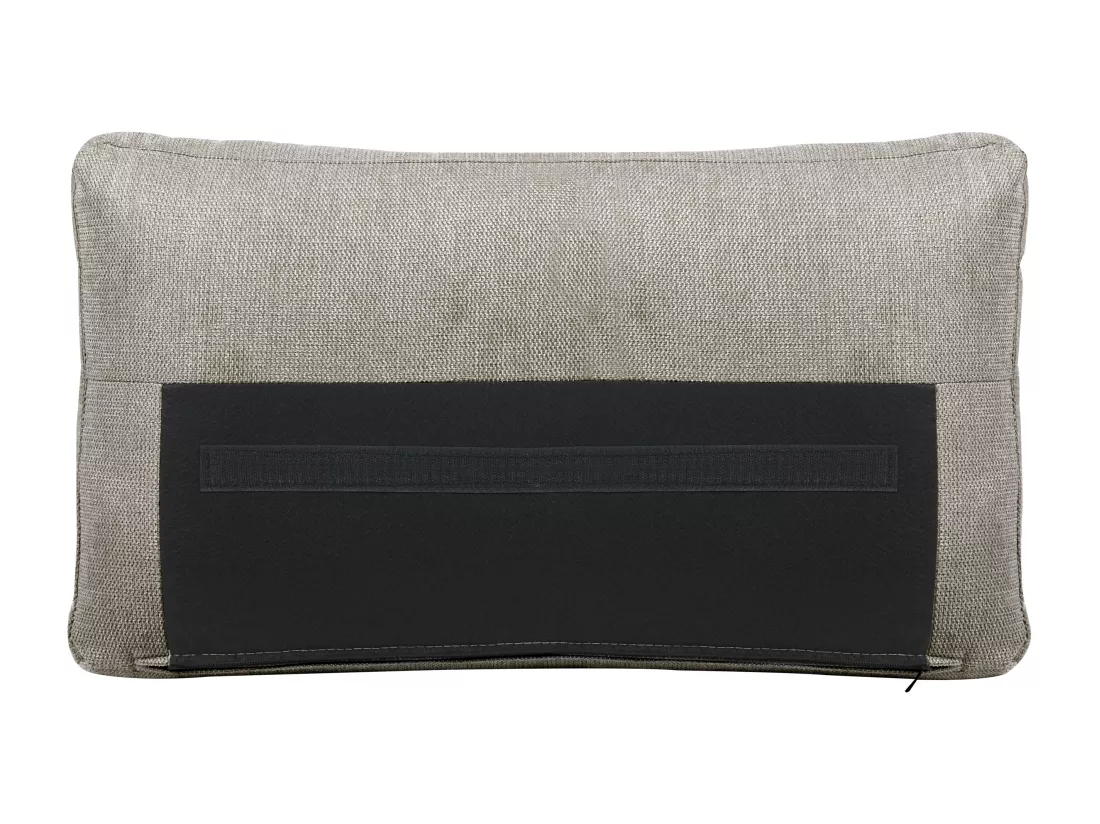Canapé 3 places en tissu taupe NURMO