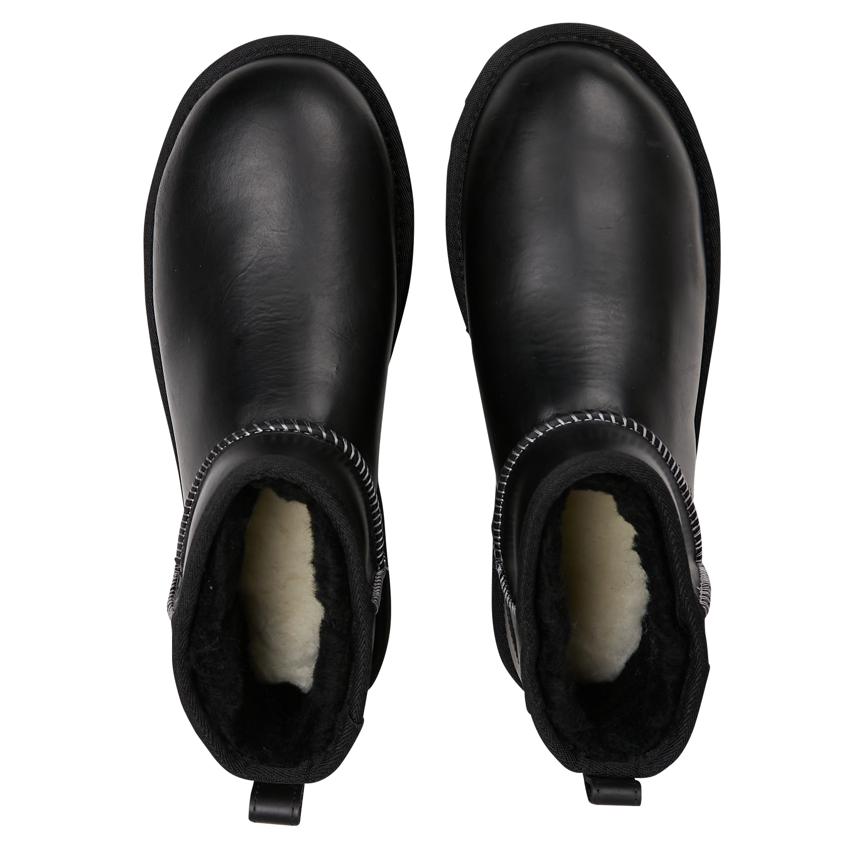 CLASSIC ULTRA MINI LTHR REGEN - CLASSIC ULTRA MINI LTHR REGEN - Bottines fourrées en cuir| Noir