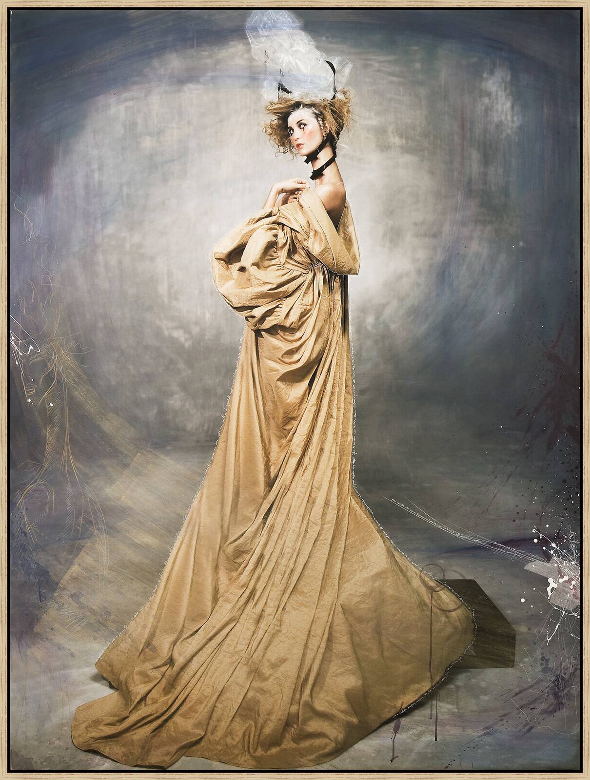 With Yves coat I by Efren Isaza - Limited Edition. Edition of: 100. Signed.
