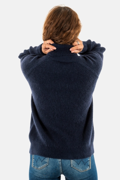Pull hiver la petite etoile mona 25 marine