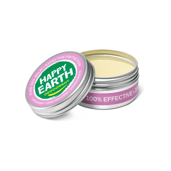 Happy Earth 100% Natuurlijke Deodorant Balm Lavender