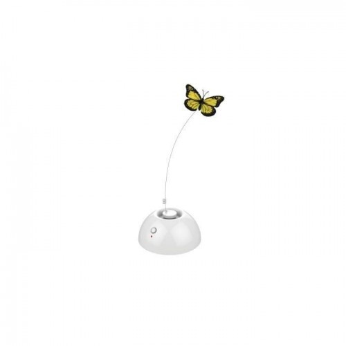 Brinquedo borboleta branca dançante da Cstore para gatos
