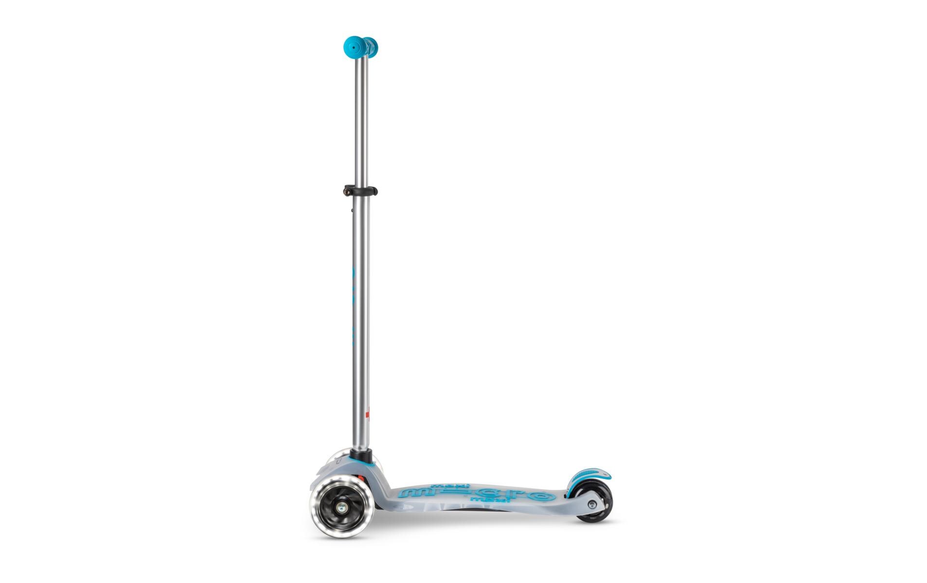 Kickboard Deluxe Flux LED Aqua<br>Scooter
