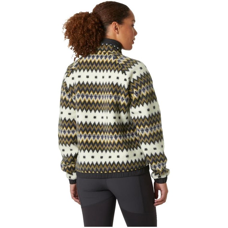 Helly Hansen W Imperial Printed Pile Snap Snow Nordic Knit