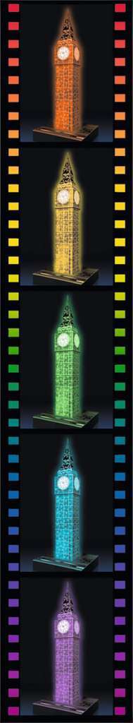 Ravensburger Spiel Big Ben bei Nacht