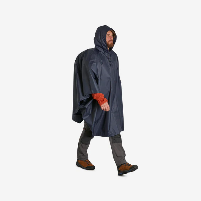 Decathlon Forclaz - Poncho de chuva Forclaz MT100 - 30 L