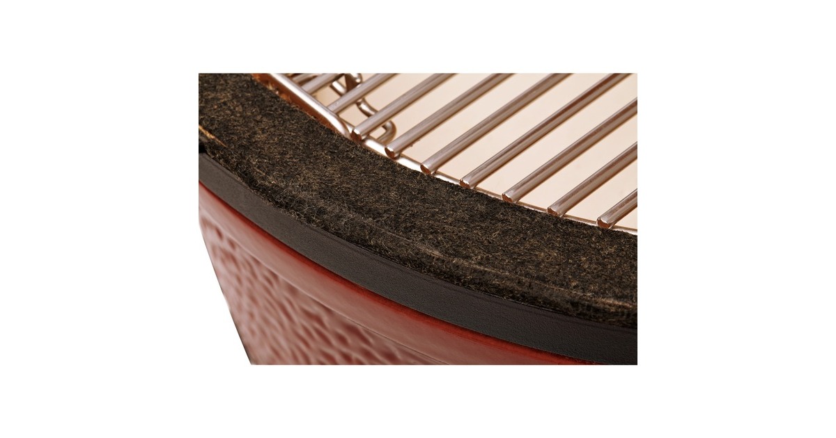 Kamado JoeClassic houtskoolbarbecue  (Rood/zwart, Ø 46 cm)