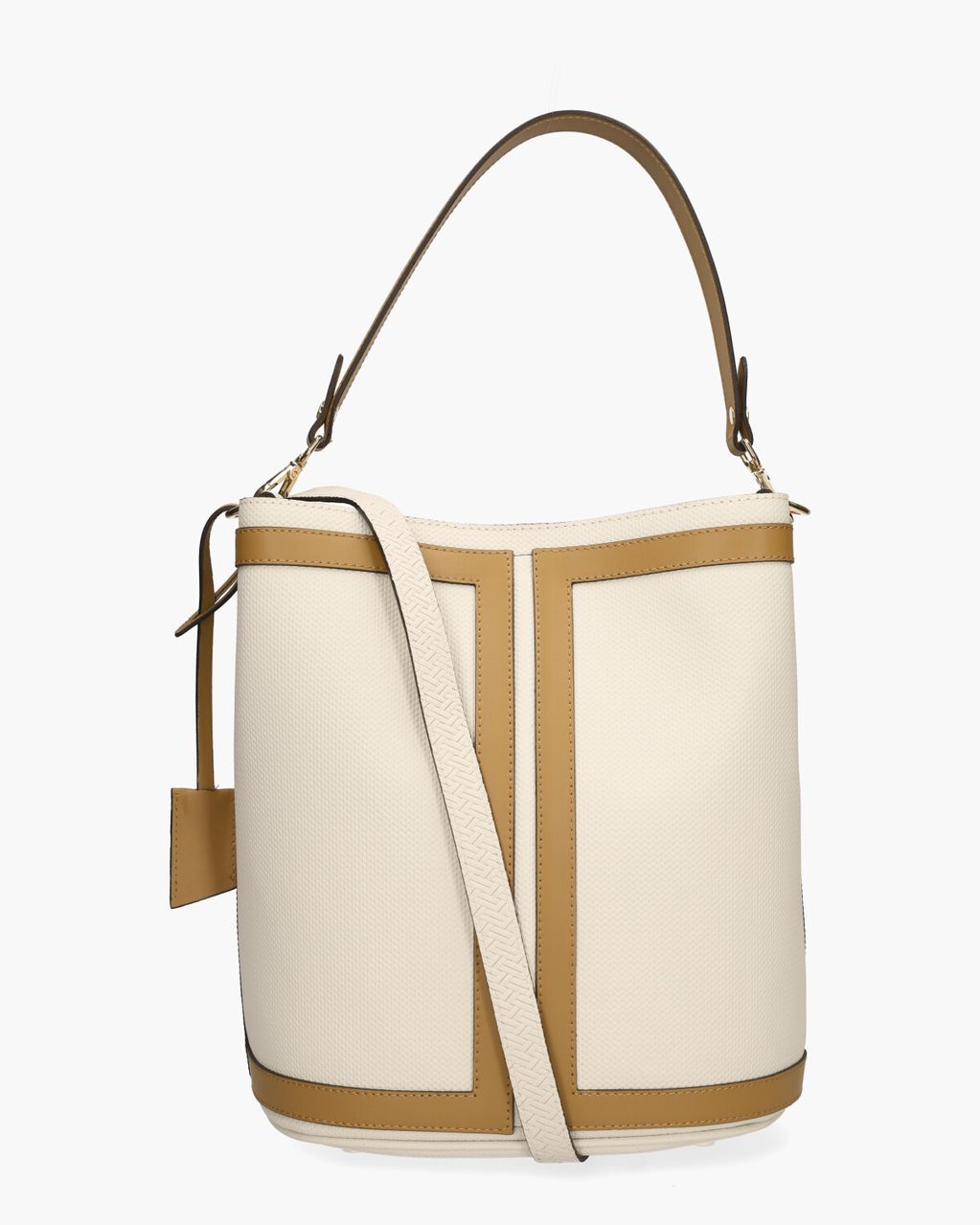 Carol J. By Gianni Notaro 539 Off-White/Cognac Tas
