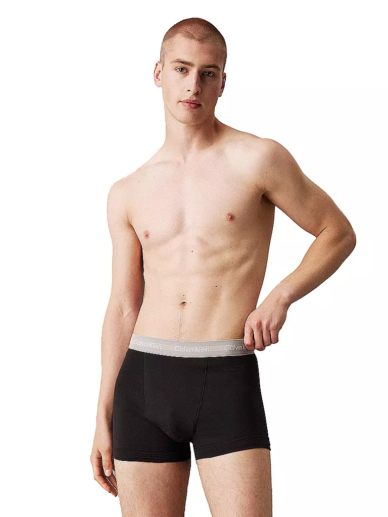 CALVIN KLEIN Pants 3er Pkg black schwarz