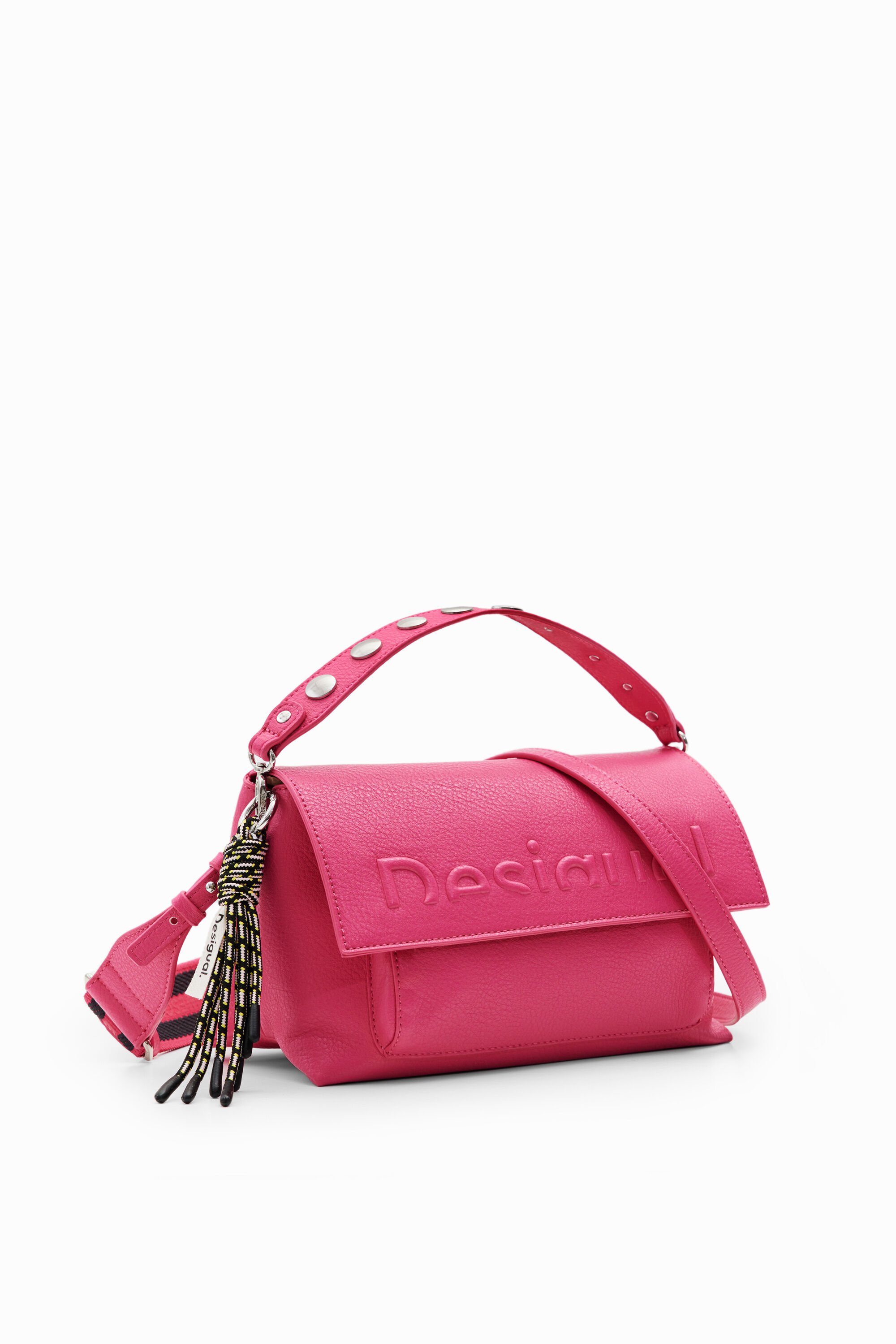 Sac à bandoulière moyen demi-logo