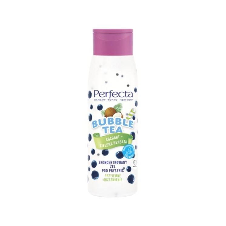 Perfecta Bubble Tea geconcentreerde Coconut Douchegel + Groene Thee 400 ml